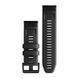 Ремешки для часов Garmin QuickFit 26 fenix 7X Collection силиконовые черные 010-13117-00 фото 2