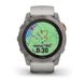Смарт-часы Garmin fenix 7X Pro Sapphire Solar Edition титановые с серым/оранжевым ремешком 010-02778-15 фото 7