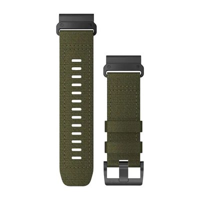 Ремінці для годинника Garmin QuickFit 26 нейлонові Tactical Ranger Green 010-13010-10 фото