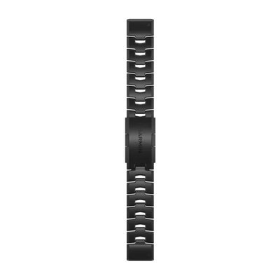 Ремінці для смарт-годинника Garmin QuickFit 22 титанові вентильовані Carbon grey DLC 010-12863-09 фото