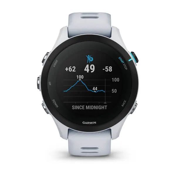 Смарт-часы Garmin Forerunner 255s Music белые 010-02641-33 фото