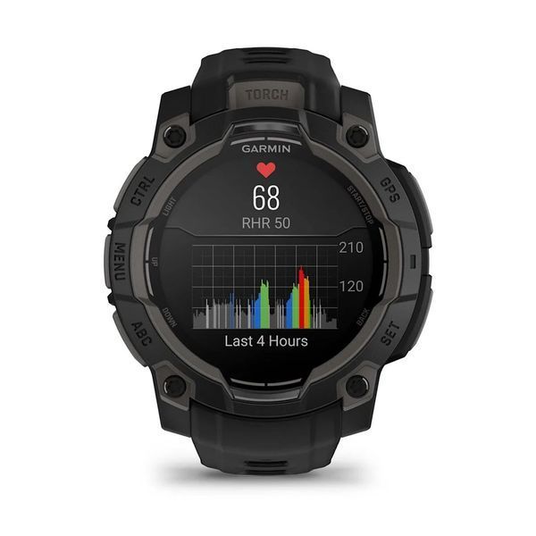 Смарт-годинник Garmin Instinct 3 (45 мм) AMOLED чорний 010-02936-00 фото