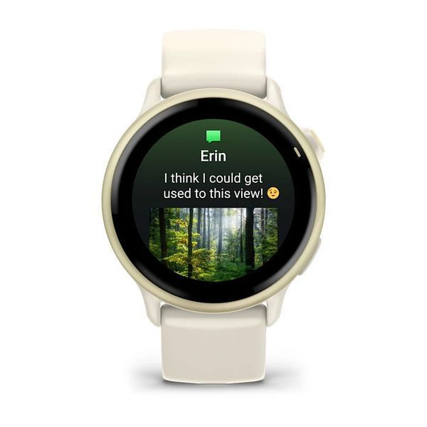 Смарт-годинник Garmin vivoactive 6 золотистий/слонова кістка 010-02985-01 фото
