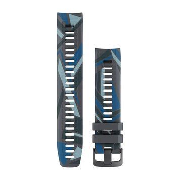 Змінні ремінці для смарт-годинника Garmin Instinct Collection (22 мм) силіконові, Lichen Camo 010-12854-29 фото