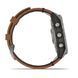 Смарт-годинник Garmin fenix 7 Sapphire Solar титановий зі шкіряним ремінцем 010-02540-31 фото 5