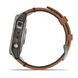 Смарт-годинник Garmin fenix 7 Sapphire Solar титановий зі шкіряним ремінцем 010-02540-31 фото 11