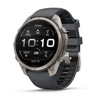 Смарт-годинник Garmin fenix 9 Pro (47 мм) титан графіт/чорний 010-04336-25 фото