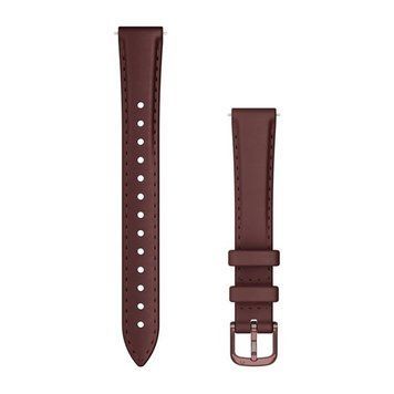 Швидкозмінні ремінці для смарт-годинника Garmin шкіряні 14 мм Mulberry/dark bronze 010-13302-21 фото