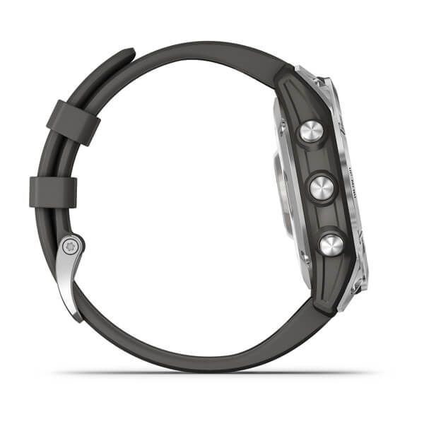 Смарт-часы Garmin epix (Gen 2) сланцево-стальные с черным ремешком 010-02582-01 фото