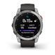Смарт-часы Garmin epix (Gen 2) сланцево-стальные с черным ремешком 010-02582-01 фото 7