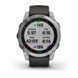 Смарт-годинник Garmin fenix 7 сріблястий з графітовим ремінцем 010-02540-01 фото 8
