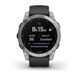 Смарт-годинник Garmin fenix 7 сріблястий з графітовим ремінцем 010-02540-01 фото 9