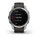 Смарт-годинник Garmin fenix 7 сріблястий з графітовим ремінцем 010-02540-01 фото 6