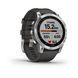 Смарт-годинник Garmin fenix 7 сріблястий з графітовим ремінцем 010-02540-01 фото 3