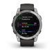 Смарт-годинник Garmin fenix 7 сріблястий з графітовим ремінцем 010-02540-01 фото 2