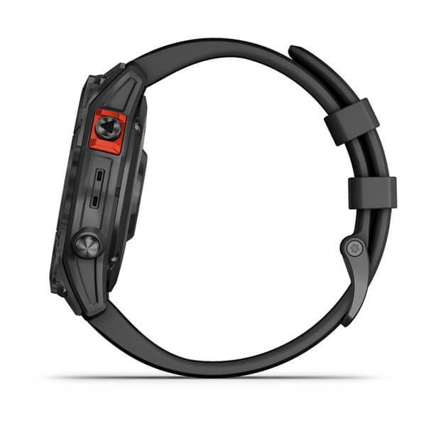 Смарт-годинник Garmin fenix 7 Solar сірий з чорним ремінцем 010-02540-11 фото