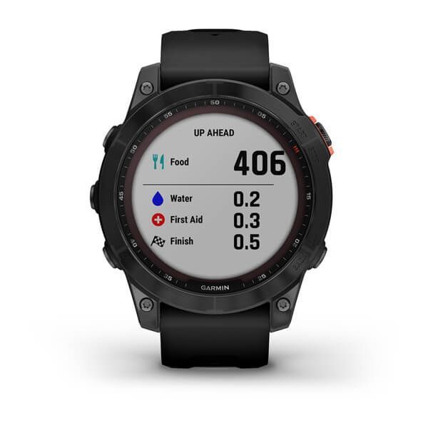 Смарт-годинник Garmin fenix 7 Solar сірий з чорним ремінцем 010-02540-11 фото