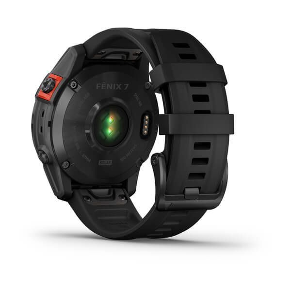 Смарт-годинник Garmin fenix 7 Solar сірий з чорним ремінцем 010-02540-11 фото