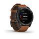 Смарт-часы Garmin epix (Gen 2) Sapphire титановые черные с кожаным ремешком 010-02582-30 фото 3