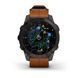 Смарт-часы Garmin epix (Gen 2) Sapphire титановые черные с кожаным ремешком 010-02582-30 фото 10