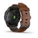 Смарт-часы Garmin epix (Gen 2) Sapphire титановые черные с кожаным ремешком 010-02582-30 фото 12