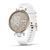 Смарт-годинник Garmin Lily SPORT із золотистим безелем, білим корпусом та силіконовим ремінцем 010-02384-10 фото