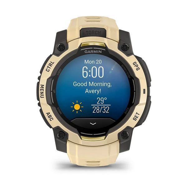 Смарт-годинник Garmin Instinct 3 (45 мм) AMOLED цитриновий 010-02936-02 фото