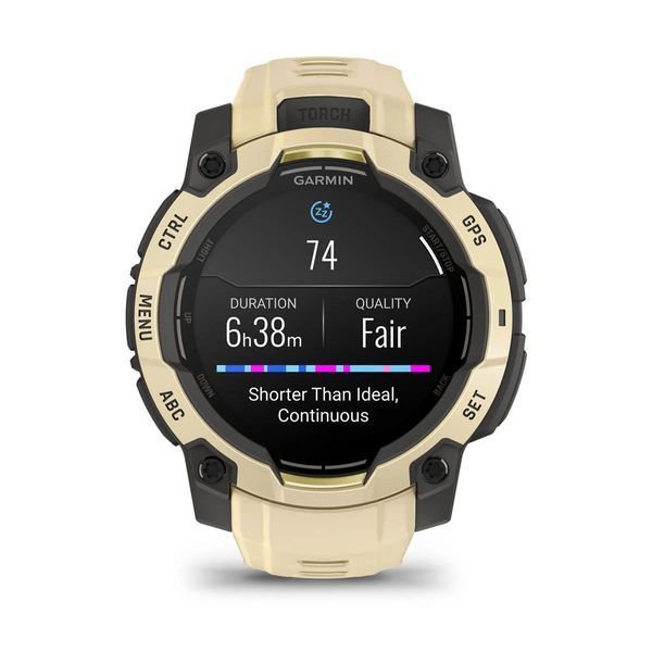 Смарт-годинник Garmin Instinct 3 (45 мм) AMOLED цитриновий 010-02936-02 фото