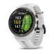 Смарт-годинник Garmin Approach S70 (42 мм) з чорним керамічним безелем та білим ремінцем 010-02746-10 фото 1