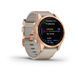 Смарт-годинник Garmin fenix 7S Sapphire Solar титановий золотистий зі шкіряним ремінцем вапнякового кольору 010-02539-35 фото 3