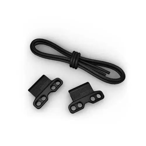 Ремешок для смарт-часов Garmin QuickFit 20 регулируемый банджи-шнур Black 010-13249-00 фото