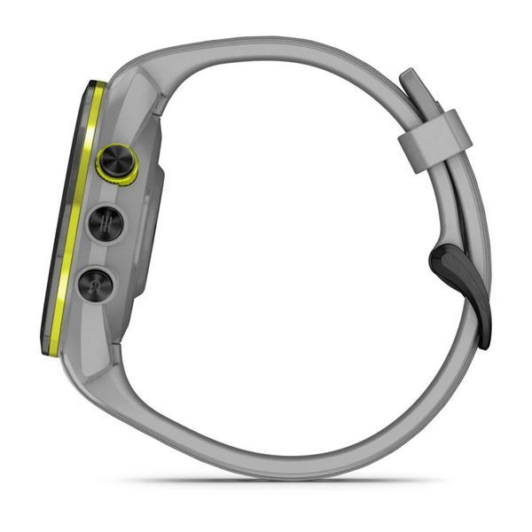 Смарт-годинник Garmin Approach S70 (42 мм) з чорним керамічним безелем та сірим ремінцем 010-02746-11 фото
