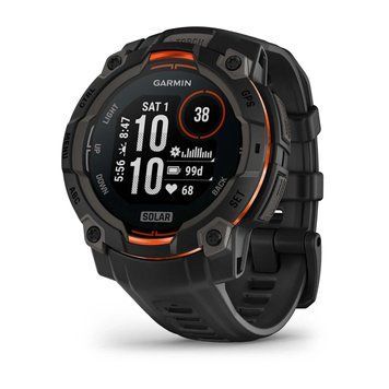 Смарт-годинник Garmin Instinct 3 (45 мм) Solar чорний 010-02934-00 фото