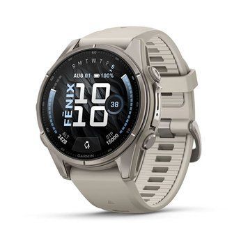 Смарт-годинник Garmin fenix 9 (43 мм) титан туманно-сірий 010-04761-00 фото