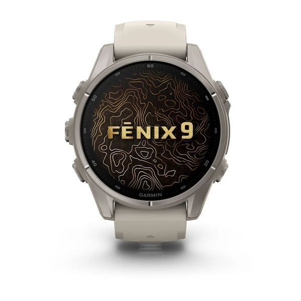 Смарт-годинник Garmin fenix 9 (43 мм) титан туманно-сірий 010-04761-00 фото