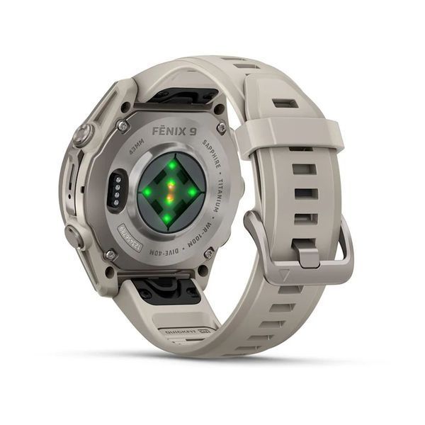 Смарт-годинник Garmin fenix 9 (43 мм) титан туманно-сірий 010-04761-00 фото