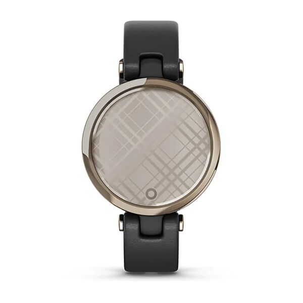 Смарт-часы Garmin Lily CLASSIC с золотистым безелем, черным корпусом и кожаным ремешком 010-02384-B1 фото