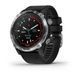Смарт-часы Garmin Descent Mk2 из нержавеющей стали с черным ремешком 010-02132-10 фото 1