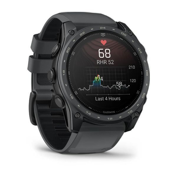 Смарт-годинник Garmin tactix 8 (51 мм) AMOLED Cerakote&reg; Coating з Applied Ballistics Ultralight, сланцево-сірий 010-04553-01 фото