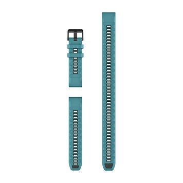 Ремешки для часов Garmin QuickFit 22 силиконовые бирюзовые (из 3 частей, для дайвинга) 010-14412-01 фото