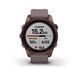 Смарт-часы Garmin fenix 7S Sapphire Solar титановые бронзовые с серым ремешком 010-02539-29 фото 7