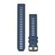 Змінні ремінці для смарт-годинника Garmin 22 мм силіконові Tidal blue 010-13105-08 фото 1