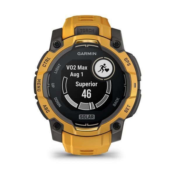 Смарт-годинник Garmin Instinct 3 (45 мм) Solar сонячний спалах/сірий 010-02934-02 фото