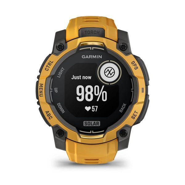 Смарт-годинник Garmin Instinct 3 (45 мм) Solar сонячний спалах/сірий 010-02934-02 фото