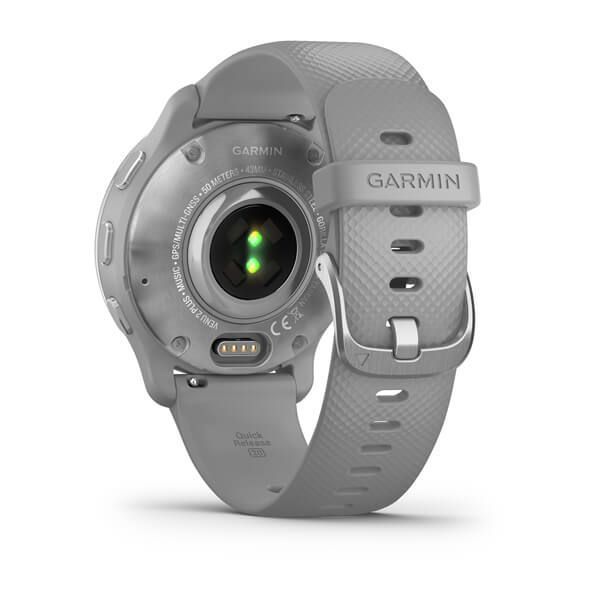 Смарт-часы Garmin Venu 2 Plus серые с силиконовым ремешком 010-02496-10 фото
