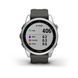 Смарт-годинник Garmin fenix 7S сріблястий з графітовим ремінцем 010-02539-01 фото 7