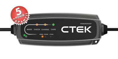 Зарядний пристрій CTEK CT5 POWERSPORT LA І LITHIUM 40-310 40-310 фото