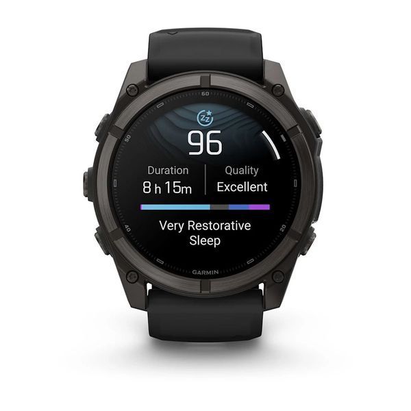 Смарт-годинник Garmin fenix 9 (51 мм) карбоново-сірий DLC титан чорний 010-04763-10 фото