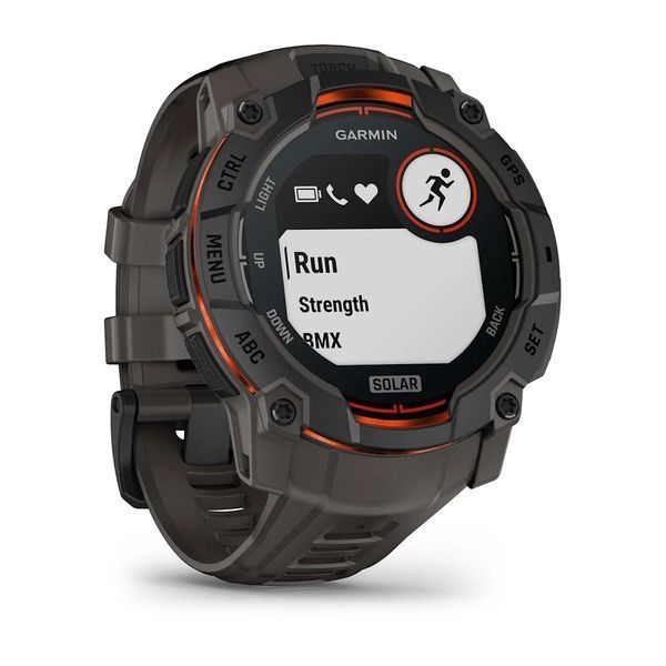 Смарт-часы Garmin Instinct 3 (50 мм) Solar черный/угольный 010-02935-00 фото