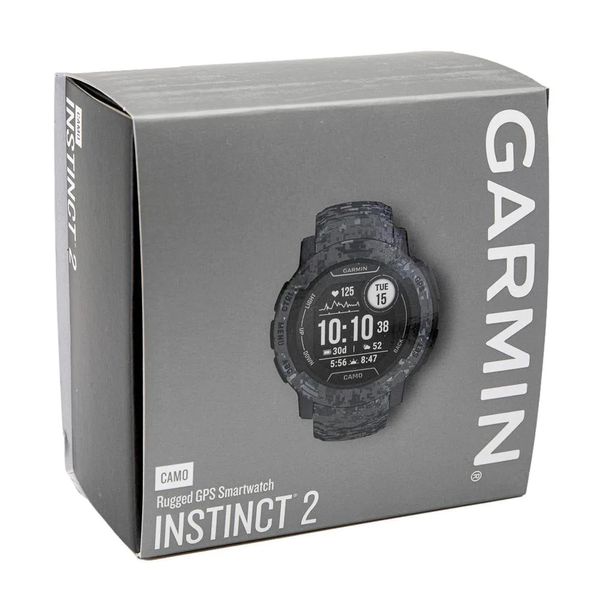 Смарт-часы Garmin Instinct 2 Camo Edition графит 010-02626-03 фото